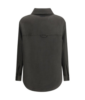 Ami Paris Gray Woolen Clothes