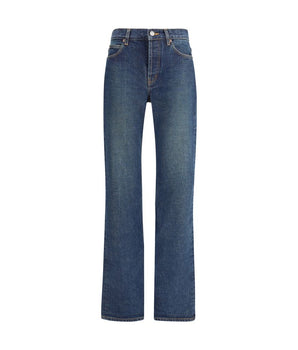Saint Laurent Nico low-rise jeans