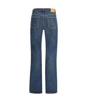 Saint Laurent Nico low-rise jeans