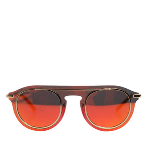Dolce & Gabbana DG2169 Metal Frame Fashion Round Shade Eyewear Sunglasses