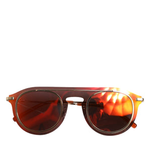 Dolce & Gabbana DG2169 Metal Frame Fashion Round Shade Eyewear Sunglasses