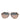 Dolce & Gabbana DG4330 Tortoise Shell Aviator Frame Eyewear Sunglasses