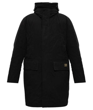 Dolce & Gabbana Black Cotton Jackets & Coat