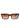 Dolce &amp; Gabbana DG6151 Brown Unisex Square Lens Shades Eyewear Sunglasses
