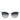 Dolce & Gabbana DG4190 Blue Lace Acetate Rectangle Shades Sunglasses