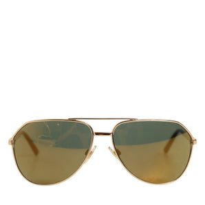 Dolce & Gabbana Gold Edition Aviator Shades Eyewear Sunglasses