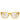 Dolce & Gabbana Yellow Acetate Eccentric Sartorial Sunglasses