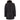 Dolce & Gabbana Black Silk Men Parka