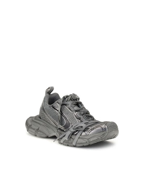 Balenciaga Gray Polyurethane Chunky Sneakers