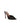 Amina Muaddi Black Calf Leather Bos Taurus High Heel Pumps