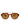 Dolce & Gabbana DG4313F Brown Tortoiseshell Pilot Frame Shades Sunglasses