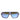 Dolce & Gabbana Blue Acetate Aviator Shades Eyewear Sunglasses