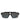 Dolce & Gabbana Black Metal Pilot Frame Shades Eyewear Sunglasses