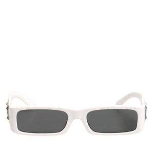 Dolce & Gabbana White Frame Re-Edition Shades Eyewear Sunglasses