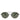 Dolce & Gabbana Matte Black Steel Frame Gray Lens Sunglasses