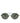 Dolce & Gabbana Matte Black Steel Frame Gray Lens Sunglasses