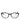 Dolce & Gabbana Black Acetate Cat Eye Frame Eyeglass Reading Glass