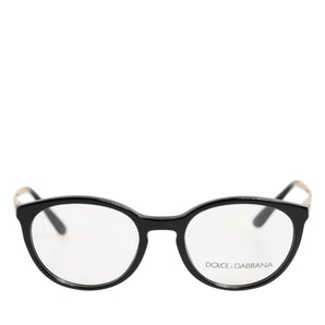 Dolce & Gabbana Black Acetate Cat Eye Frame Eyeglass Reading Glass