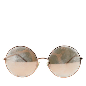 Dolce & Gabbana DG2215K Gold Metal Round Shades Eyewear Sunglasses
