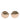 Dolce & Gabbana DG2215K Gold Metal Round Shades Eyewear Sunglasses