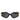 Dolce & Gabbana DG4396 Gray Gradient Black Irregular Frame Sunglasses
