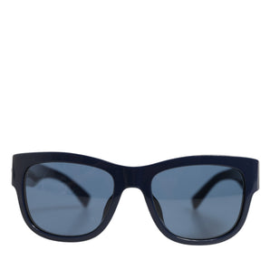 Dolce & Gabbana Blue Acetate Frame Polarized Lenses Sunglasses
