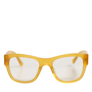 Dolce & Gabbana DG4338F Yellow Acetate Eccentric Sartorial Sunglasses