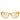 Dolce & Gabbana DG4338F Yellow Acetate Eccentric Sartorial Sunglasses