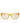 Dolce & Gabbana DG4338F Yellow Acetate Eccentric Sartorial Sunglasses