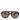 Dolce & Gabbana Dark Brown Tortoise Shell Pilot Frame Sunglasses