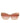Dolce & Gabbana DG2224 Sand Rose Gold Cat Eye Irregular Frame Sunglasses