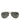 Dolce & Gabbana DG2106K Black Gold Plated Polarized MetalFrame Sunglasses