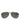 Dolce & Gabbana DG2106K Black Gold Plated Polarized MetalFrame Sunglasses
