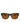 Dolce &amp; Gabbana DG4391 Green Brown Acetate Square Frame Unisex Sunglasses