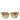 Dolce & Gabbana DG4379F White Tortoiseshell Gradient Acetate Shades Sunglasses