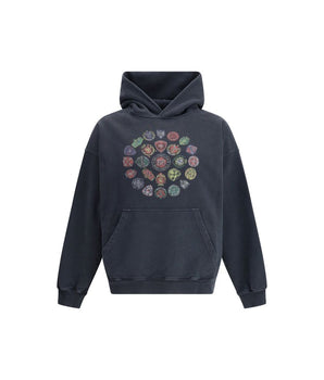 Balenciaga Black Cotton Sweatshirt