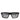 Dolce & Gabbana DG6160 Square Black Polyamide Sport Logo Sunglasses