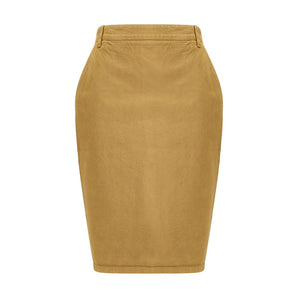 Saint Laurent Denim Pencil Skirt