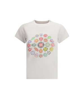 Balenciaga White Cotton T-Shirt