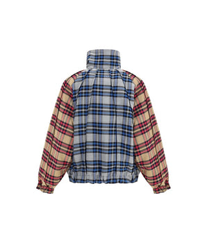 PDF Channel Multicolor Polyester Bomber