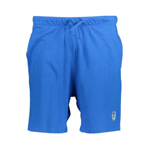 Gianmarco Venturi Blue Cotton Pants