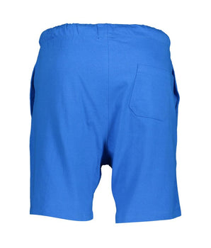 Gianmarco Venturi Blue Cotton Men's Sport Short