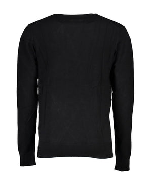 Gianmarco Venturi Black Viscose Sweater