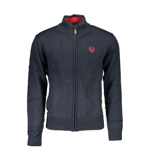 Gianmarco Venturi Blue Cotton Sweater