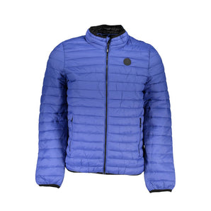 Gianmarco Venturi Blue Polyamide Jackets and Coats