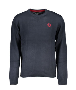 Gianmarco Venturi Blue Cotton Sweater