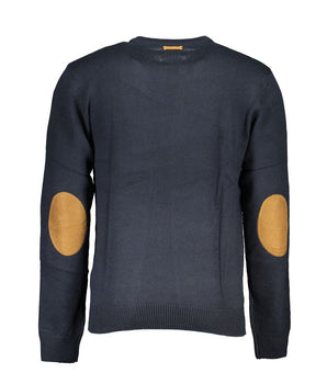 Gianmarco Venturi Blue Cotton Sweater