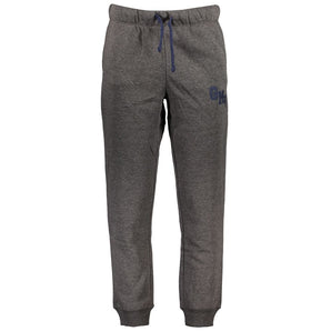 Gianmarco Venturi Gray Cotton Trousers