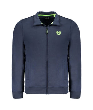 Gianmarco Venturi Blue Cotton Sweatshirt