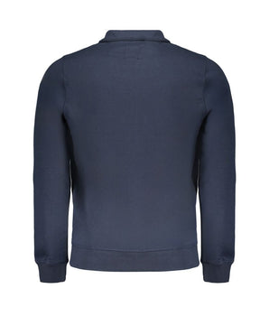 Gianmarco Venturi Blue Cotton Sweatshirt